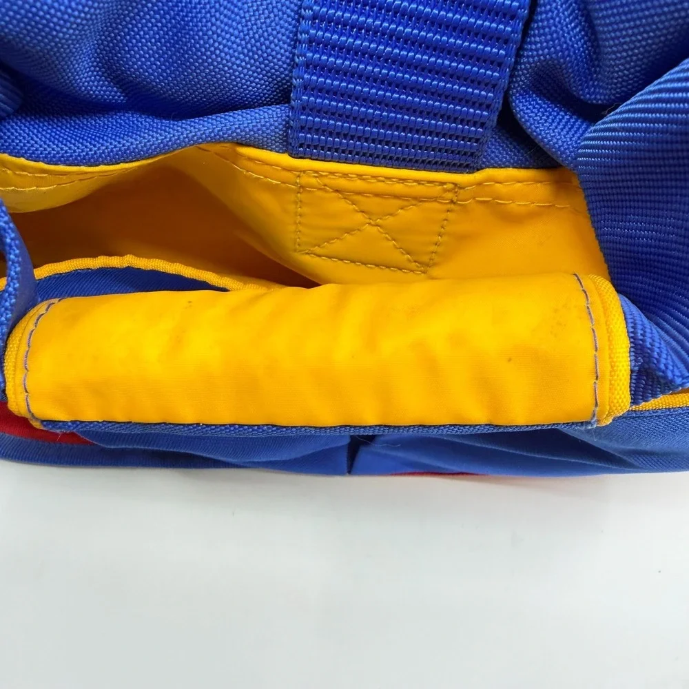 Retro‎ 90's Vintage Fisher Price Bag Insulated Color Block Cooler Tote
